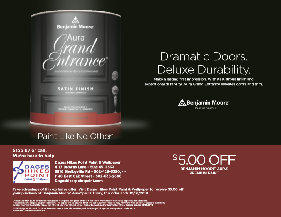 Paint Specials, Discount Offers Dages Paint Company Louisville KY