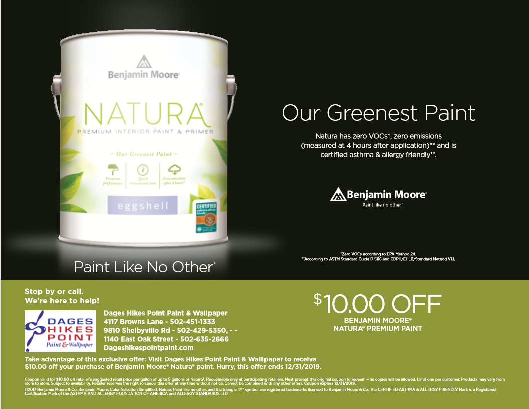Paint Specials, Discount Offers Dages Paint Company Louisville KY